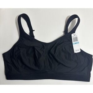 Paramour Bra Unity Sports Bra Black 44C New Black Wireless 215152